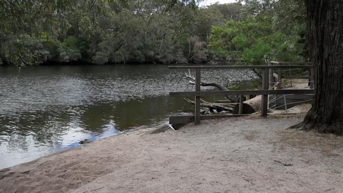 Blackwood River at Alexandra Bridge